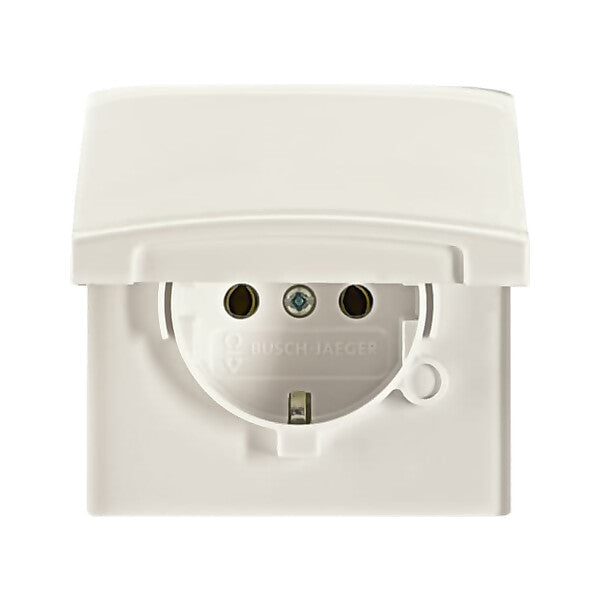 Busch-Jaeger Schuko-Steckdoseneinsatz IP44 weiß 20 EUGK-32-101